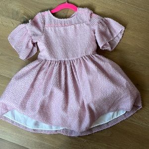 Pippa & Julie Rose Metallic Dress 3T EUC